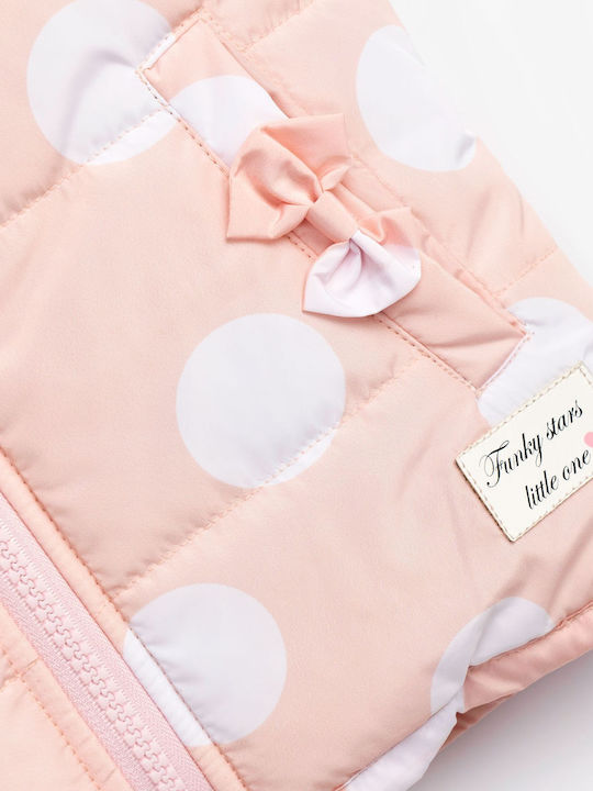 Kids' Casual Jacket Sleeveless Pink