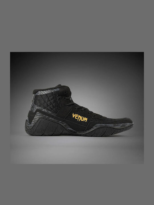 Venum Wrestling Shoes Black