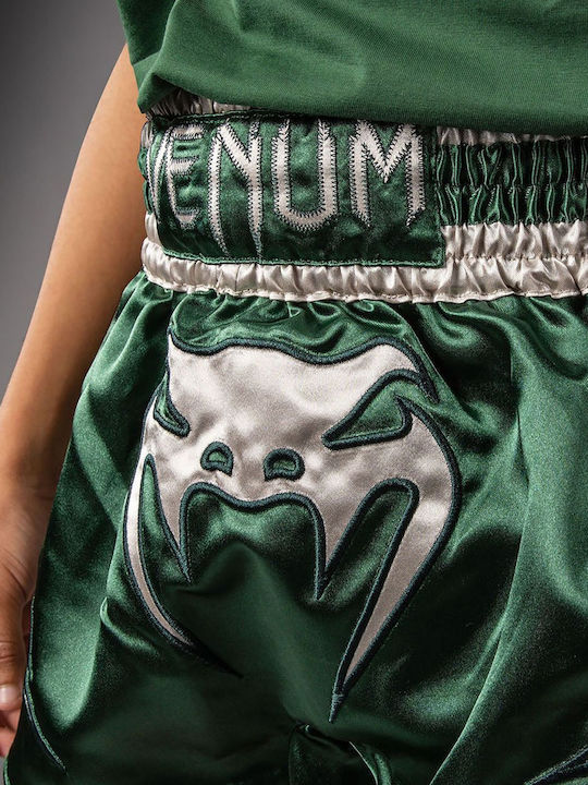 Venum Kids Kick/Thai Boxing Shorts Green