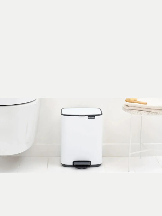 Brabantia Plastic Perie de toaletă 7lt Alb