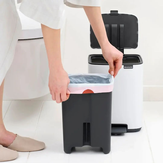Brabantia Plastic Bathroom Basket 7lt White