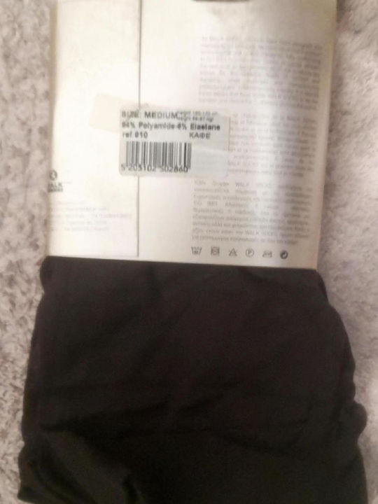 Walk Women's Pantyhose Opaque 100 Den Coffee