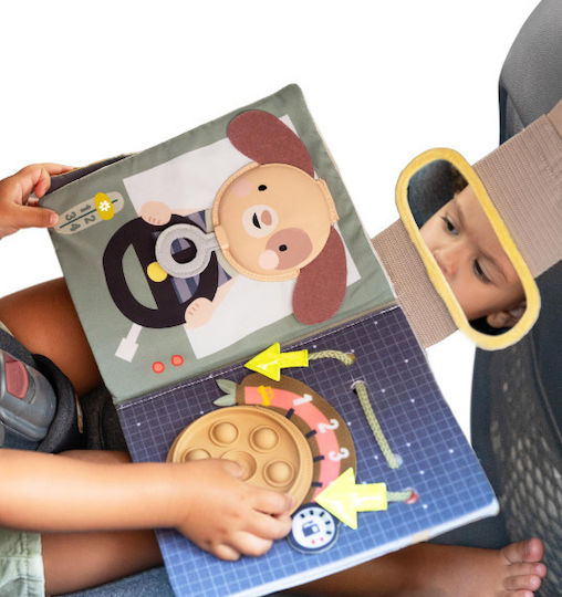 Taf Toys Pendant Toy for Car with Mirror for 18++ Months