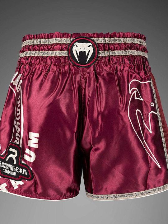 Σορτσάκια Venum X Rajadamnern Muay Thai Shorts Burgundy