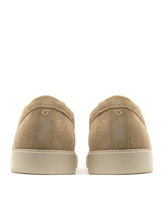 Easy Men's Suede Loafers Beige
