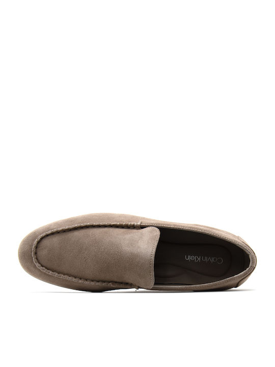 Men's Suede Loafers Brown