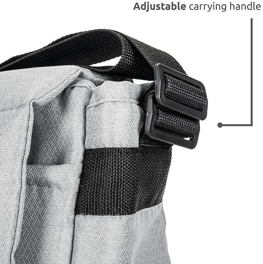 Lorelli Twin Adjustable Double Stroller Suitable for Newborn Grey 13.67kg