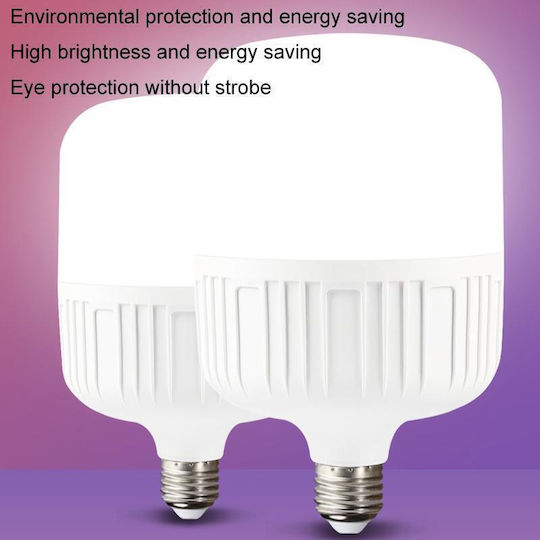 LED крушка 30W за фасунга E27 Неутрално бяло