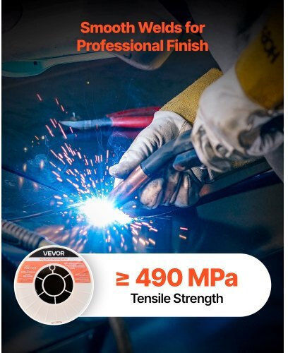 Vevor Заваръчна тел 0.8мм 4.5кг 1бр MIGHSSXHSER7QL6JD001V0