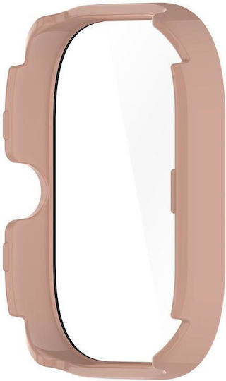 Redmi Watch 4 Xdfind Gehärteter Film Integrierter PC Watch Schutzabdeckung Rosa