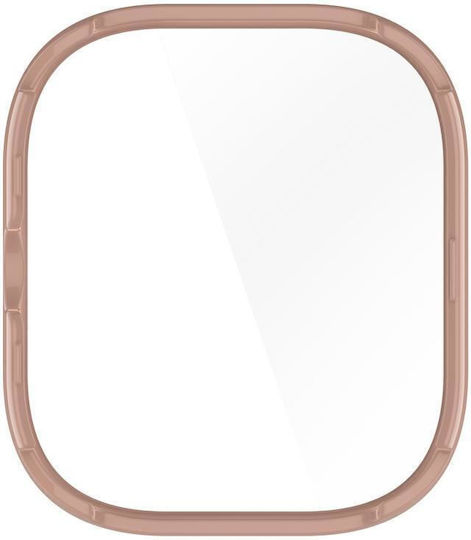 Redmi Watch 4 Xdfind Gehärteter Film Integrierter PC Watch Schutzabdeckung Rosa