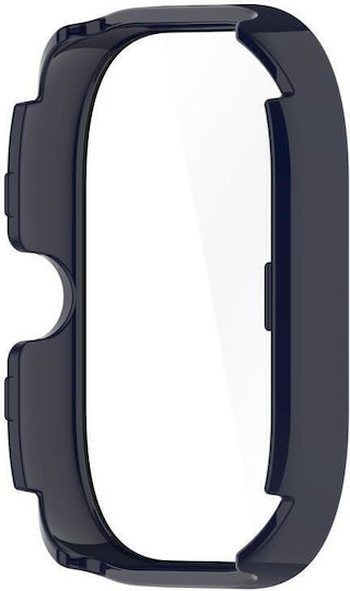 Redmi Watch 4 Xdfind Tempered Film Integrated Pc Watch Protective Cover Ink Blue