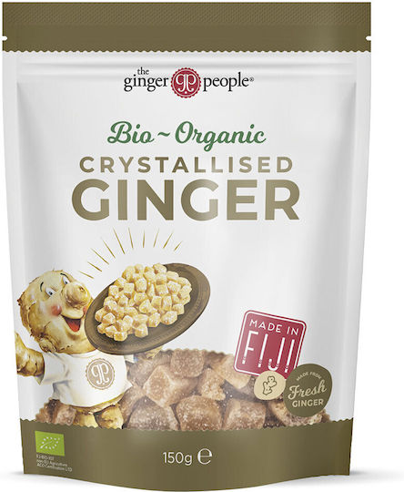 Ginger People Βιολογικό Κρυσταλλωμένο Τζίντζερ 150γρ