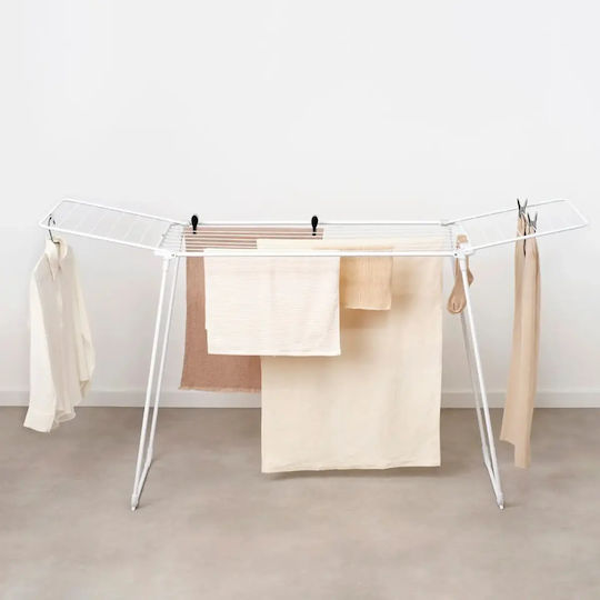 Brabantia HangOn Drying Rack Too Πτυσσόμενη Απλώστρα Δαπέδου με Μήκος Απλώματος 22m