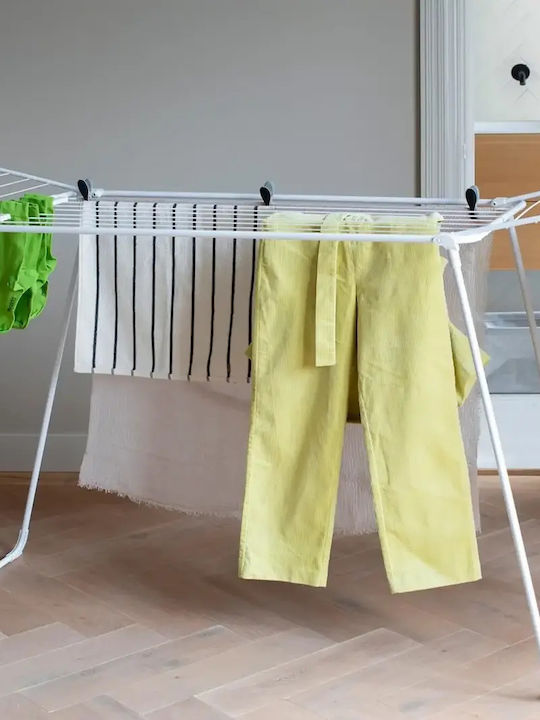 Brabantia Pliere Suport de uscat rufe pardoseală cu lungimea de uscare 22m