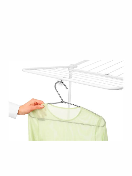 Brabantia Folding Floor Clothes Drying Rack with Hanging Length 18m