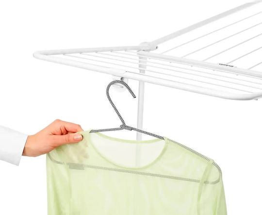 Brabantia HangOn Drying Rack Too Πτυσσόμενη Απλώστρα Δαπέδου με Μήκος Απλώματος 18m