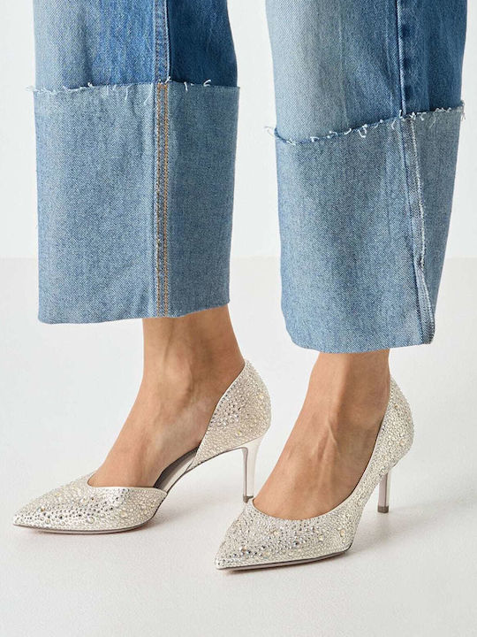 Pearl Glam Medium Heels