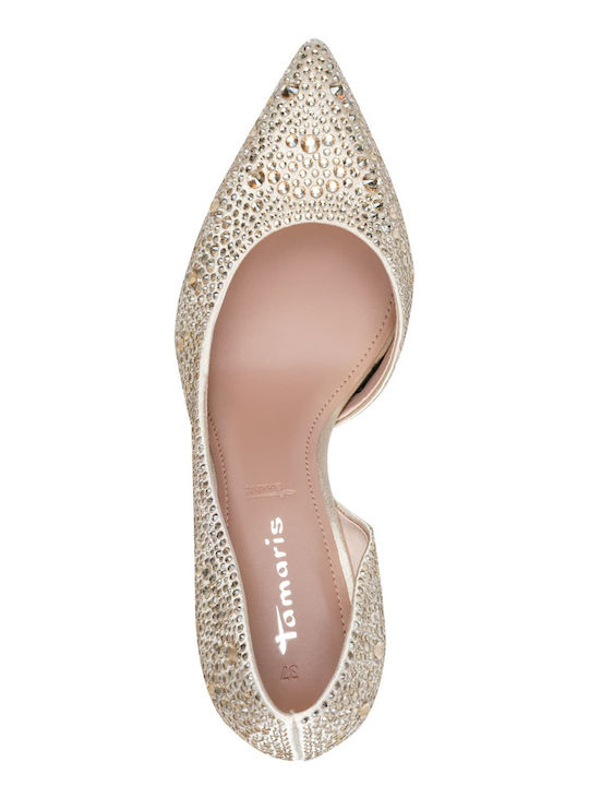 Pearl Glam Medium Heels
