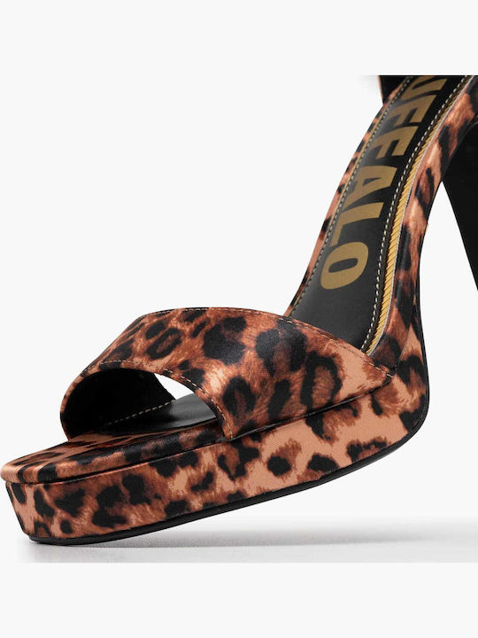 Buffalo Damen Sandalen Braun Buffalo Damen Sandalen Braun
