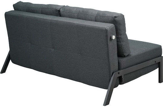 Pakketo Fancy Doppelsitzer Sofa Bett Anthrazit 150x92x77cm