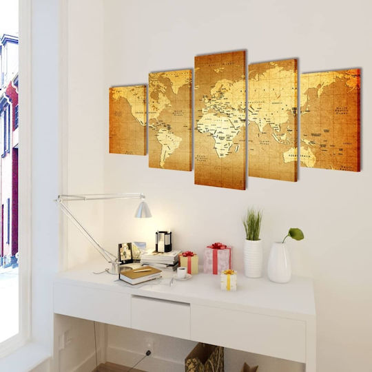vidaXL Gemälde auf Leinwand 200x100cm