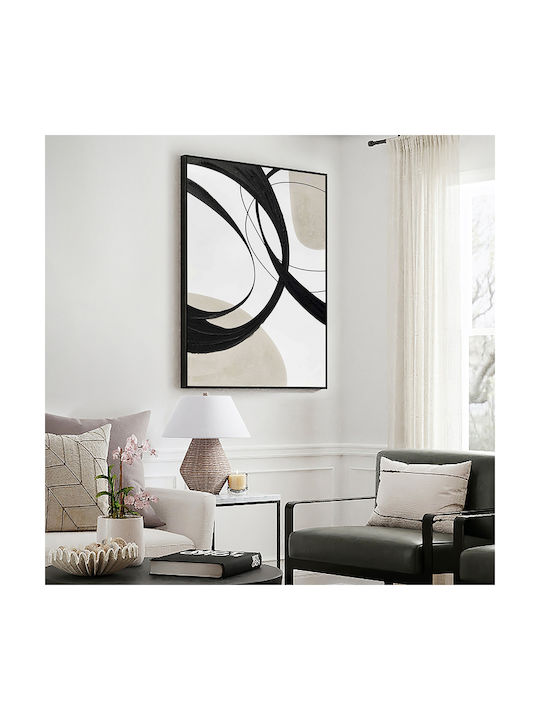 Actio Ii 386692 – Acrylic Painting 80x120cm Black Frame