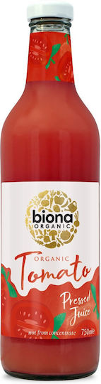 Biona Organic Tomato Juice 2.5g 750ml