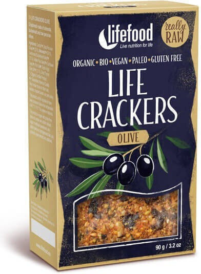Lifefood Βιολογικά Crackers 90gr
