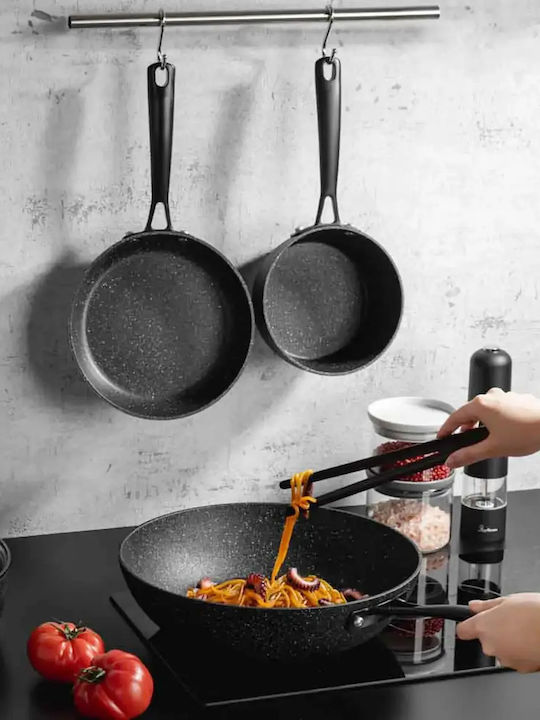 Luigi Ferrero Symphony Wok Aluminum with Non-Stick Interior Coating 30cm
