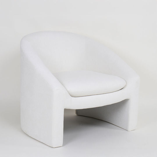 Πολυθρόνα Avoa 81x74x72cm Λευκό