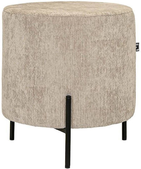 Hocker Für das Wohnzimmer Lux Beige 33x33x38cm Hocker Für das Wohnzimmer Lux Beige 33x33x38cm