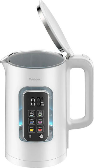 Webber Βραστήρας 1.5lt 1800W Καφέ