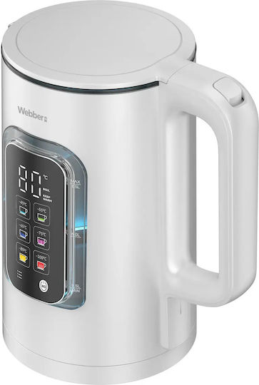 Webber Βραστήρας 1.5lt 1800W Καφέ