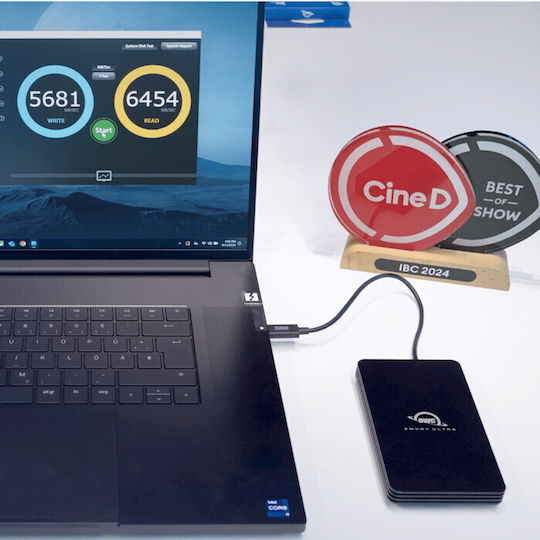 OWC Envoy Ultra Thunderbolt 5 External SSD 2TB Black