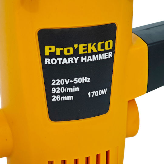 DDT Hammer Pro’EKCO Къртач Електрически 1700W с Прикачване SDS Plus
