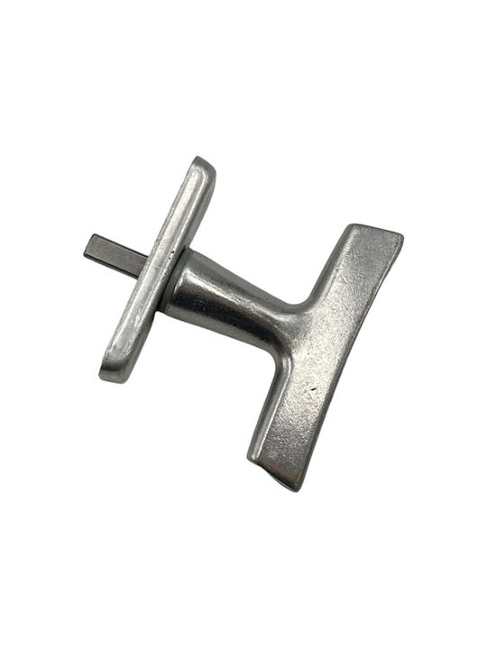 Neoxal Window Latche Silver 95mm (Hole Centers 78mm)