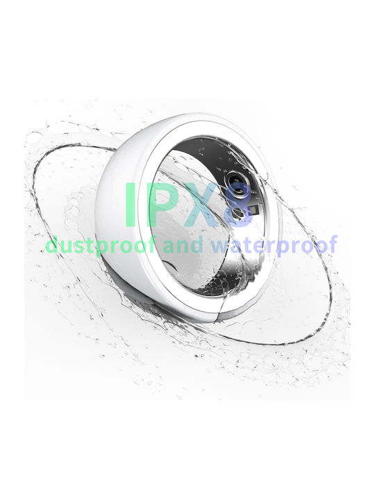 Fashion Inel Inteligent 18mm Alb