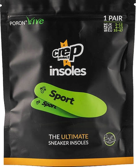 Crep Protect Sport Silicone Anatomical Insoles for Shoes 1255714 2 Pieces