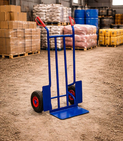 Axion Καρότσι Μεταφοράς για Φορτίο Βάρους έως 200kg σε Μπλε Χρώμα