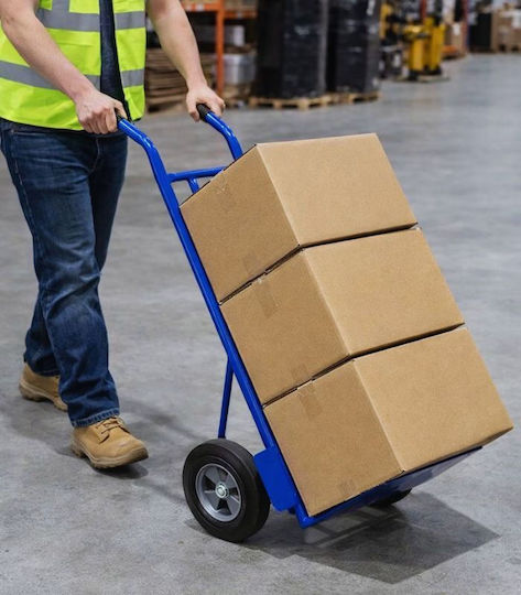 Axion Cărucior de transport pentru o Încărcătură cu Greutate de până la 120kg în Culorea Albastru