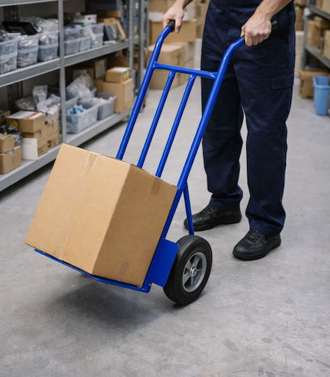 Axion Cărucior de transport pentru o Încărcătură cu Greutate de până la 120kg în Culorea Albastru