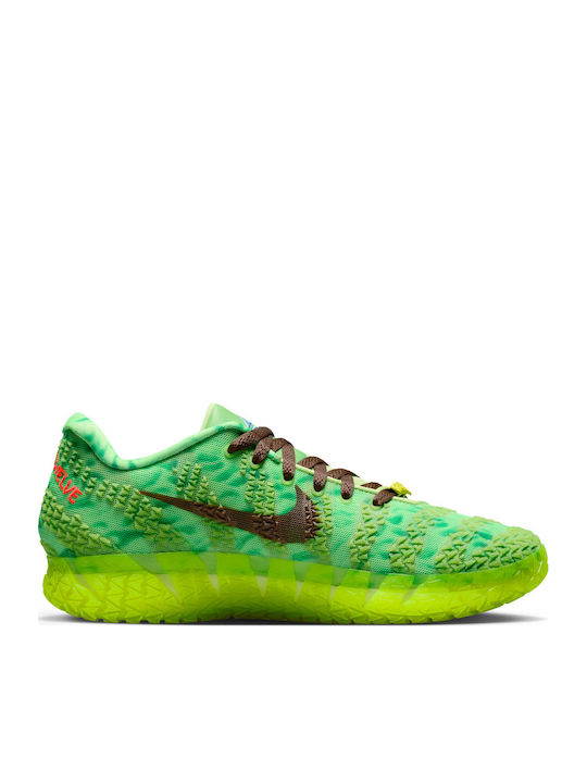 Nike Ja 3 HV9923-700 cu talpă joasă Pantofi de baschet Light Lemon