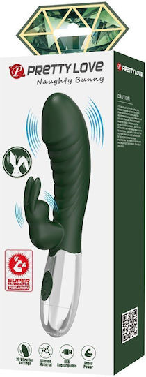 Pretty Love Naughty Kaninchen Vibrator Rabbit 21cm Grüne