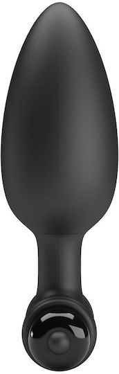 Anal Plug mit Vibration Schwarz