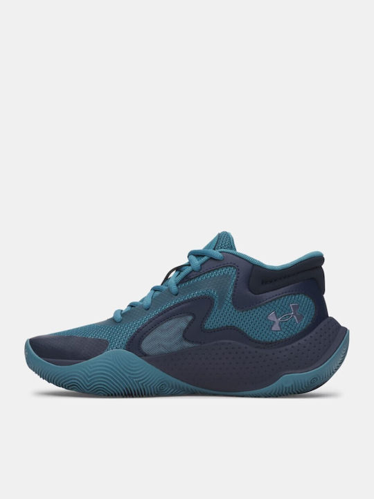 Under Armour Gs Jet Basketball Blue