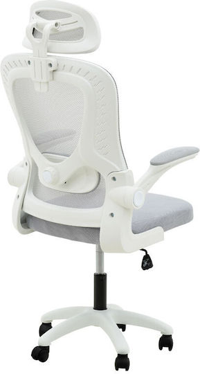 Klikareto Anna Office Chair with Recline and Adjustable Arms Grey