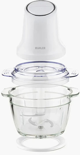 Muhler Мултифункционална Машина Multi 500W с Капацитет 500ml Бял