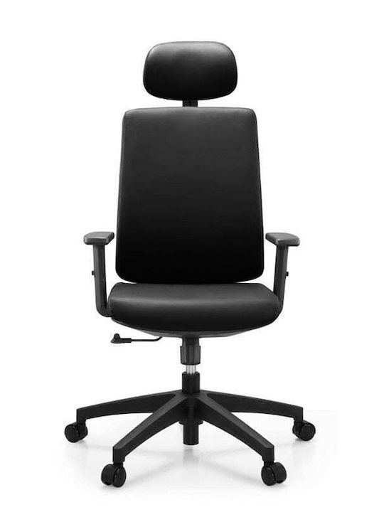 de Director cu brațe Negru Bf8200 Woodwell