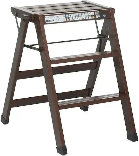 Foppapedretti Scăunel scări Fier 2 trepte 49cm